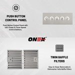 ONEX 24" Stainless Steel Under Cabinet Range Hood