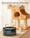 BEMOONY 3.2L Quiet Cat Water Fountain