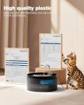 BEMOONY 3.2L Quiet Cat Water Fountain