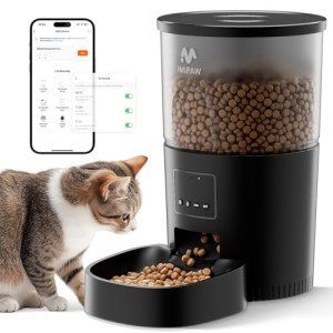 WiFi Cat Feeder with App Control and Timer