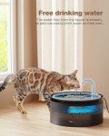 BEMOONY 3.2L Quiet Cat Water Fountain