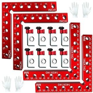 Pexzey 90 Degree Corner Clamps - 4 Pack