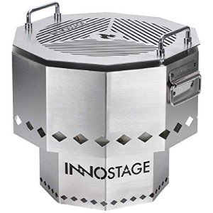 INNO STAGE Smokeless Fire Bowl and Grill Set