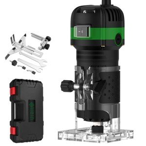 JiGiU 800W Compact Wood Trimmer with Variable Speed