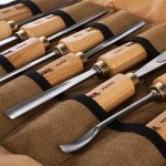 12-Piece Wood Carving Chisel Set with Bag