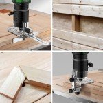 JiGiU 800W Compact Wood Trimmer with Variable Speed
