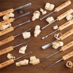 12-Piece Wood Carving Chisel Set with Bag