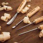 12-Piece Wood Carving Chisel Set with Bag