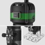 JiGiU 800W Compact Wood Trimmer with Variable Speed
