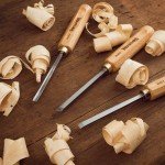 12-Piece Wood Carving Chisel Set with Bag
