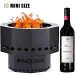 Portable Smokeless Fire Bowl for Camping & Picnics
