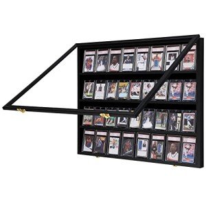 VERANI Sports Card Display Case with Lock