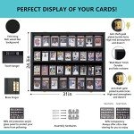 VERANI Sports Card Display Case with Lock