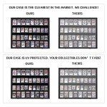 VERANI Sports Card Display Case with Lock