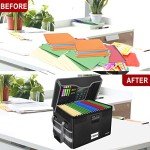 Fireproof Lockable File Box - 2 Pack