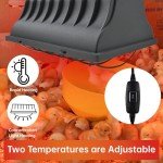 Winter Chicken Coop Heat Lamp, 250W & 175W