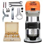 VEVOR Compact Wood Router Tool with Cutters