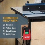 POWERTEC Paddle Switch for Router Tables and Saws