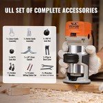 VEVOR Compact Wood Router Tool with Cutters