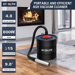 Stealth EMV05S Ash Vacuum - 1.8L, Black/Blue