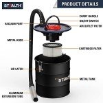 Stealth EMV05S Ash Vacuum - 1.8L, Black/Blue