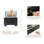 71.1 cm Rectangular Propane Patio Fire Pit