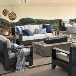 71.1 cm Rectangular Propane Patio Fire Pit