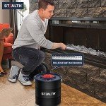Stealth EMV05S Ash Vacuum - 1.8L, Black/Blue