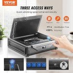 VEVOR Biometric Safe with Fingerprint and Key Access