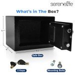 Compact Security Safe for Firearms and Valuables