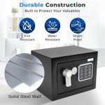 Compact Security Safe for Firearms and Valuables