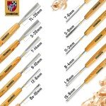 Premium 12-Piece Wood Carving Chisel Kit