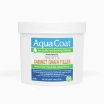 Aqua Coat White Cabinet Wood Grain Filler Gel