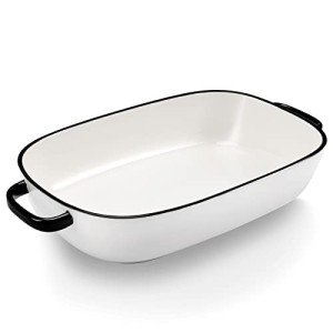 Large 6 Quart Rectangular Ceramic Baking Dish