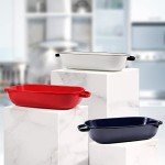 Large 6 Quart Rectangular Ceramic Baking Dish