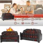 1500W Portable Fireplace with Remote Control