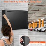 Anti-Theft Key Lock Box for Home and Office