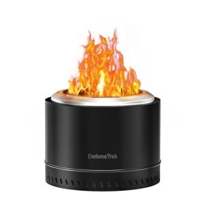 DodomeTrek 14'' Smokeless Outdoor Fire Pit