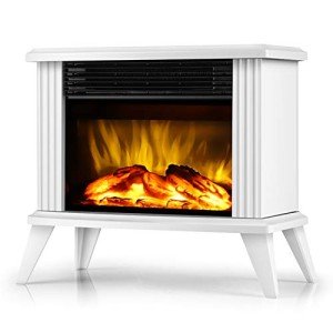 DONYER 13" Mini Electric Tabletop Fireplace Heater