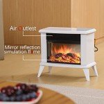 DONYER 13" Mini Electric Tabletop Fireplace Heater