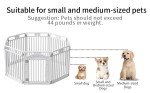 Gupamiga Heavy-Duty Pet Playpen for Small Dogs