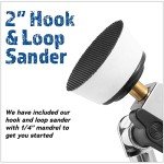 2-inch Bowl Sander with Dual Bearings & Foam Pad