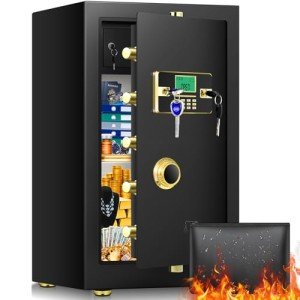 Extra Large Fireproof Home Safe with Digital Lock