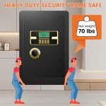 Extra Large Fireproof Home Safe with Digital Lock