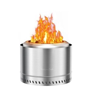 DodomeTrek 14" Smokeless Outdoor Fire Pit