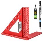 4-Inch 3D Woodworking Angle Measuring Tool Set