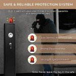 Biometric Gun Safe for 3 Rifles and Pistols