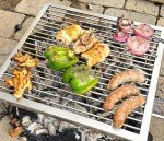 SpitJack Portable Indoor/Outdoor Camping Grill 300 Sq In