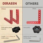 4-Pack 5.5-Inch Corner Clamps for Woodworking