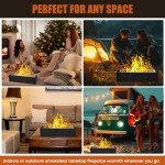 Tabletop Fire Pit - Indoor/Outdoor Mini Fireplace